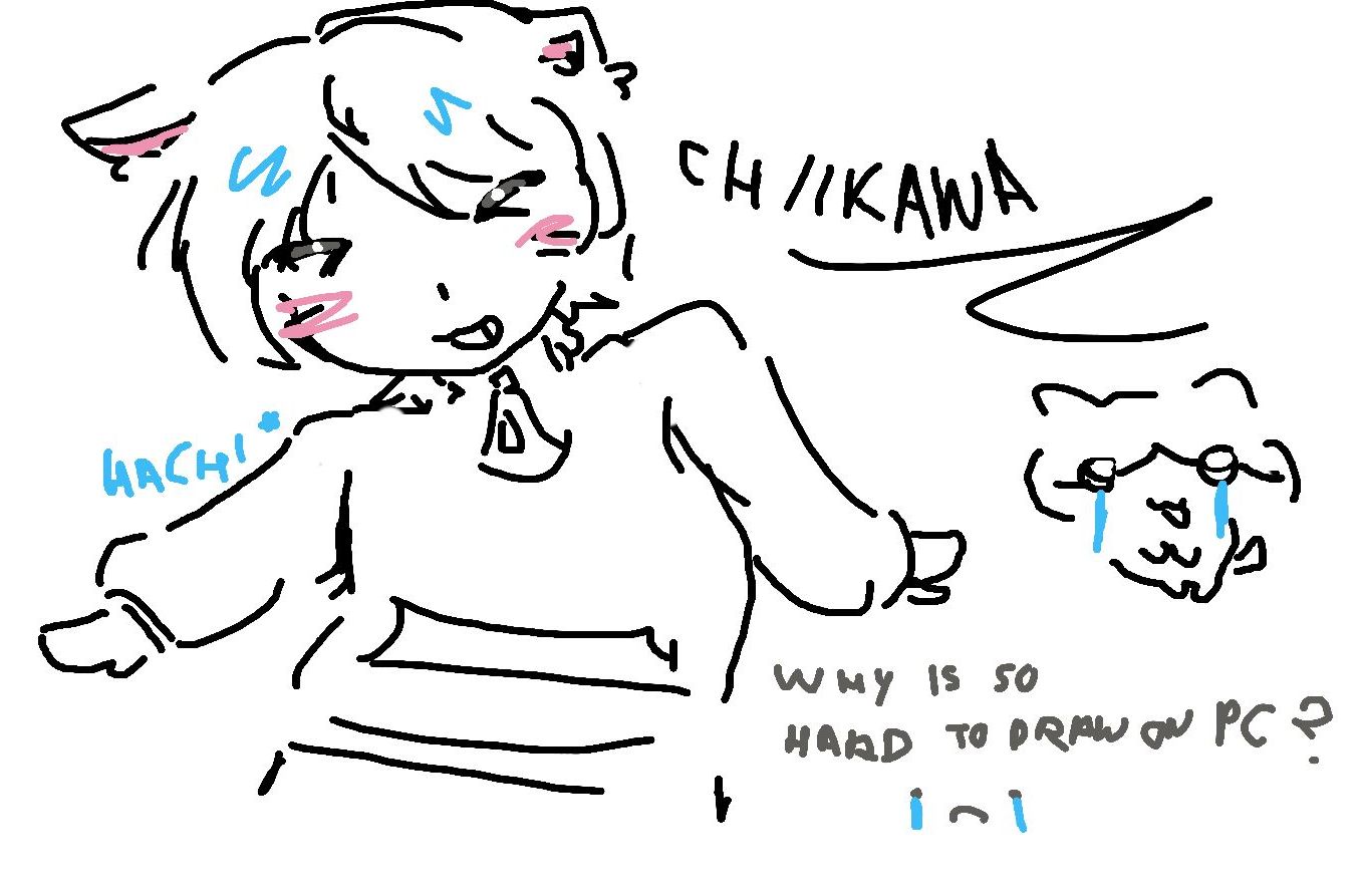 Hachiware drawingg